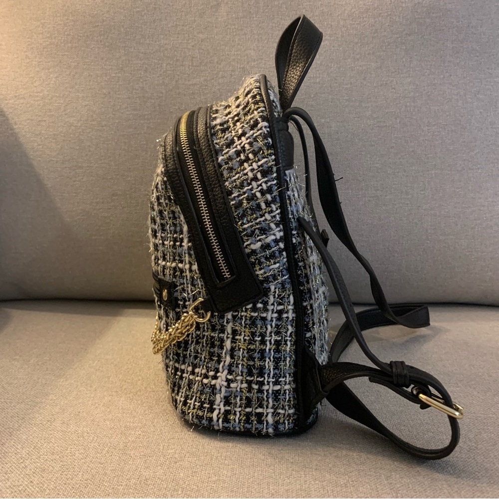 Laundry by Shelli Segal Tweed Backpack - Picture 2 of 7